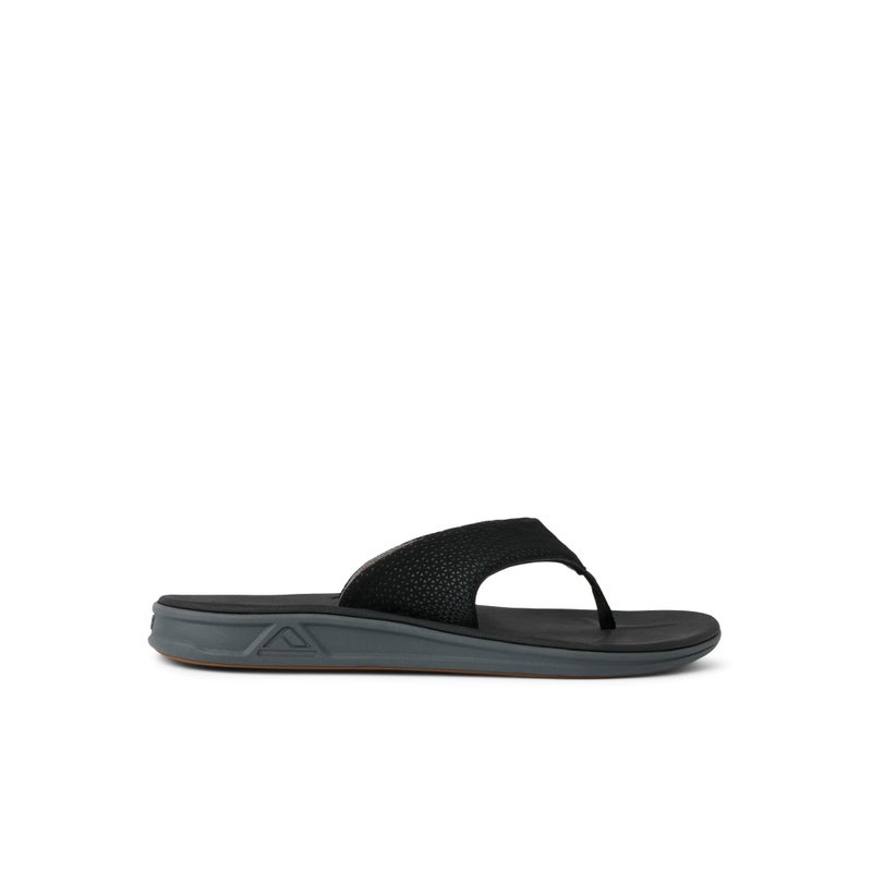 Reef Rover Mens Flip Flop, Supportive & Ultra Soft Footbed, Durable Non Marking Outsole, Black, 14 - Image 5